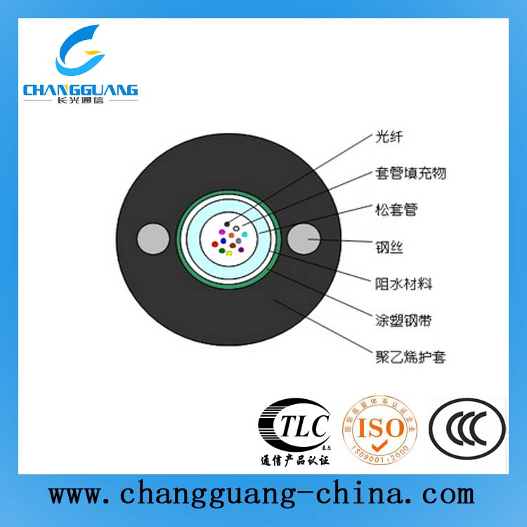 中心管式輕鎧裝光纜(GYXS/GYXTW)