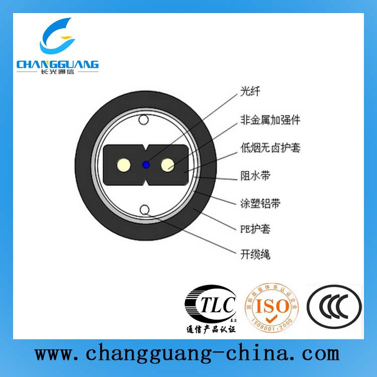 管道用蝶形引入光纜(GJXFHA)